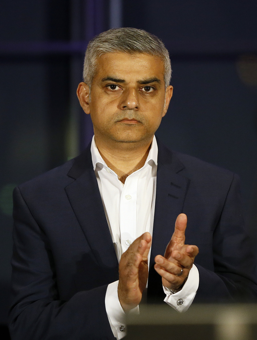 Londýnsky starosta Sadiq Khan