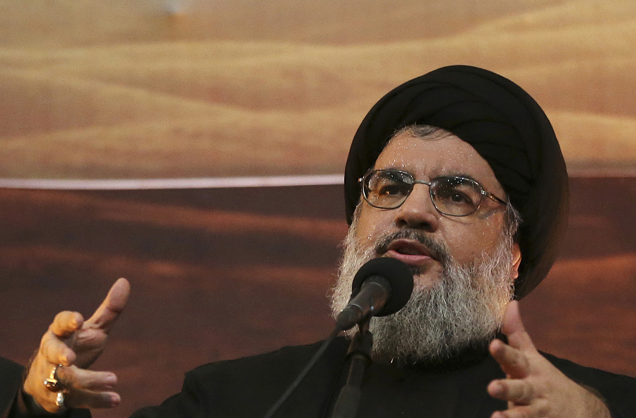 Šéf Hizballáhu Hasan Nasralláh