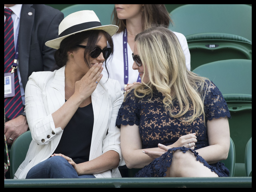 Vojvodkyňa Meghan sa objavila na zápase Sereny Williams. 