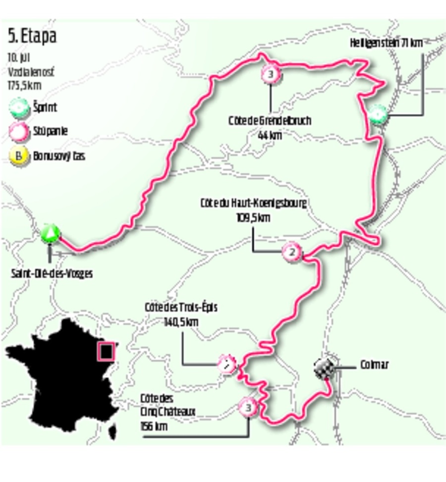 5. etapa Tour de