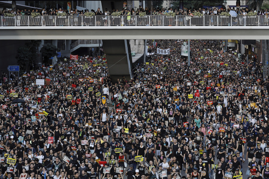 Hongkong je posledné týždne