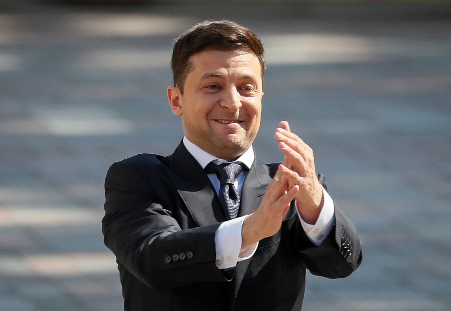 Ukrajinský prezident Volodymyr Zelenskyj