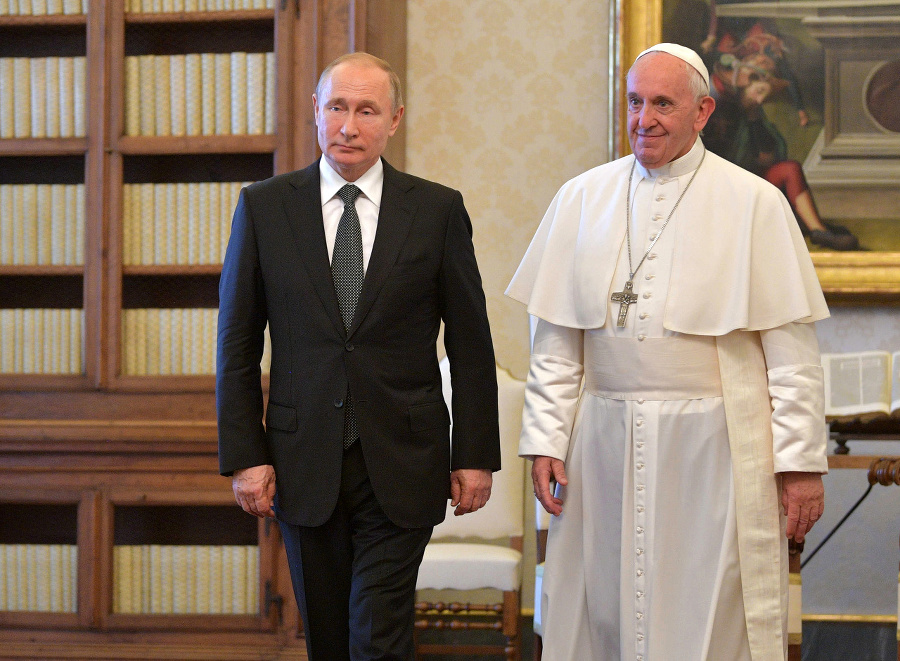 Vladimir Putin s pápežom