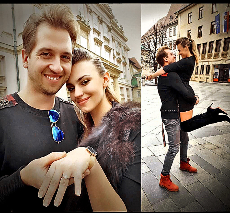 Samova láska Sophie sa pochválila snubným  prsteňom.