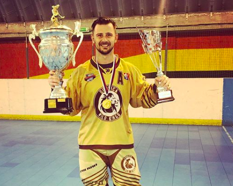 Tomáš Tatar s trofejmi.