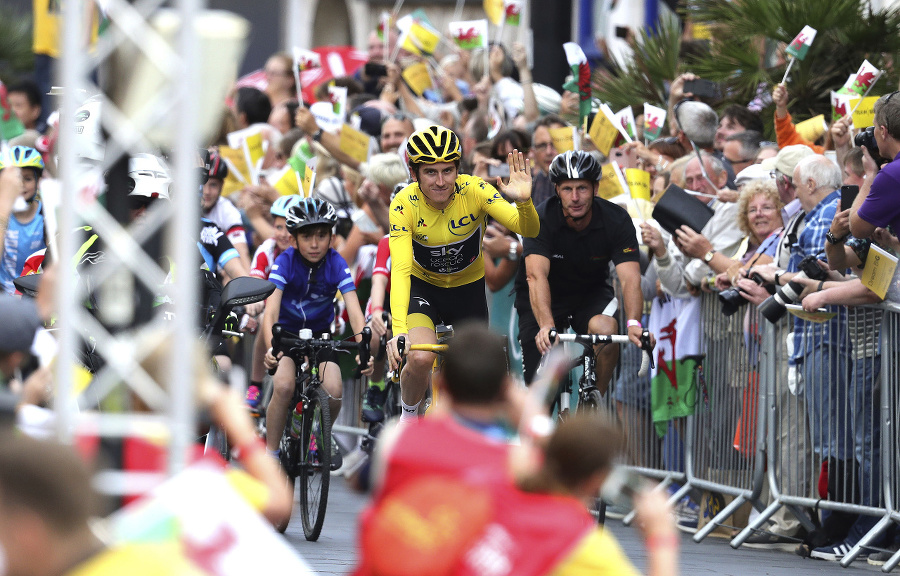 Geraint Thomas je obhajcom