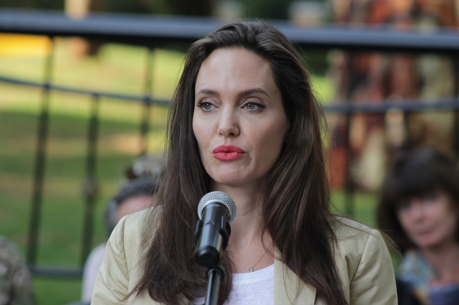 Herečka Angelina Jolie
