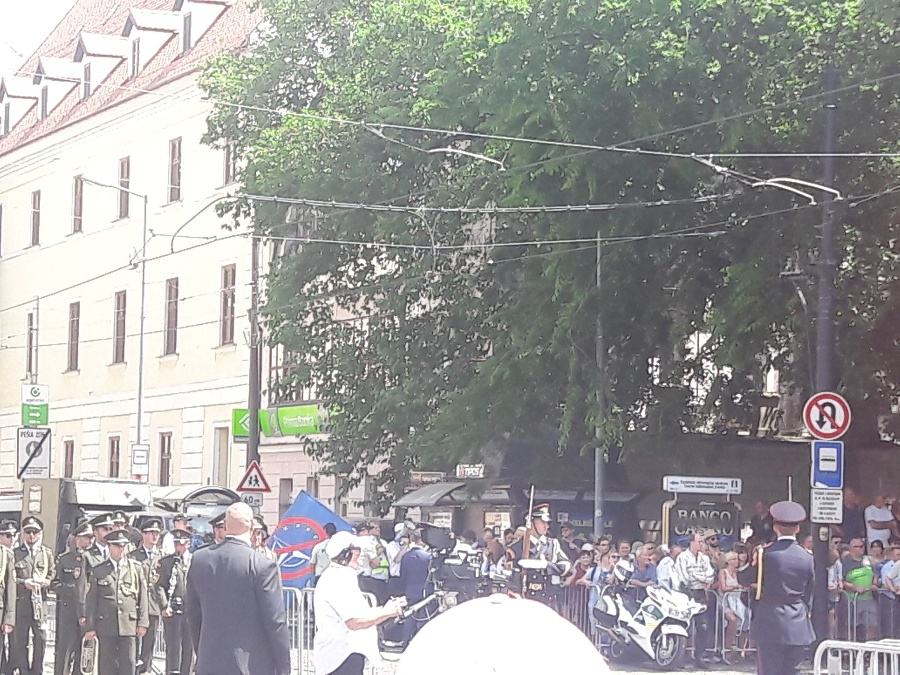 Protest proti Zuzane Čaputovej.