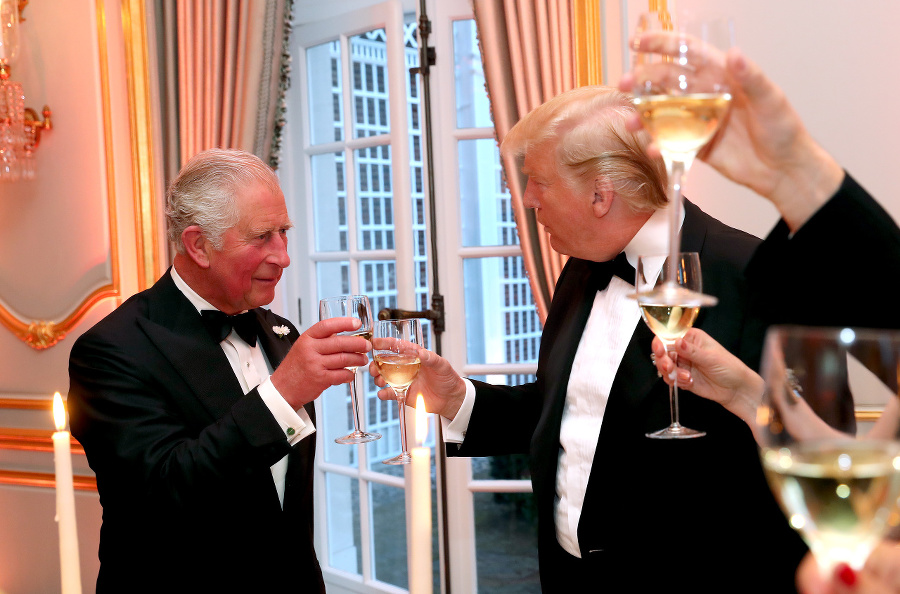Princ Charles a Donald Trump