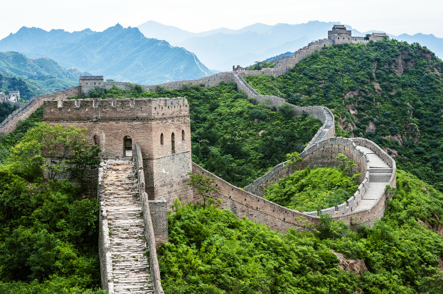 Veľký čínsky múr.