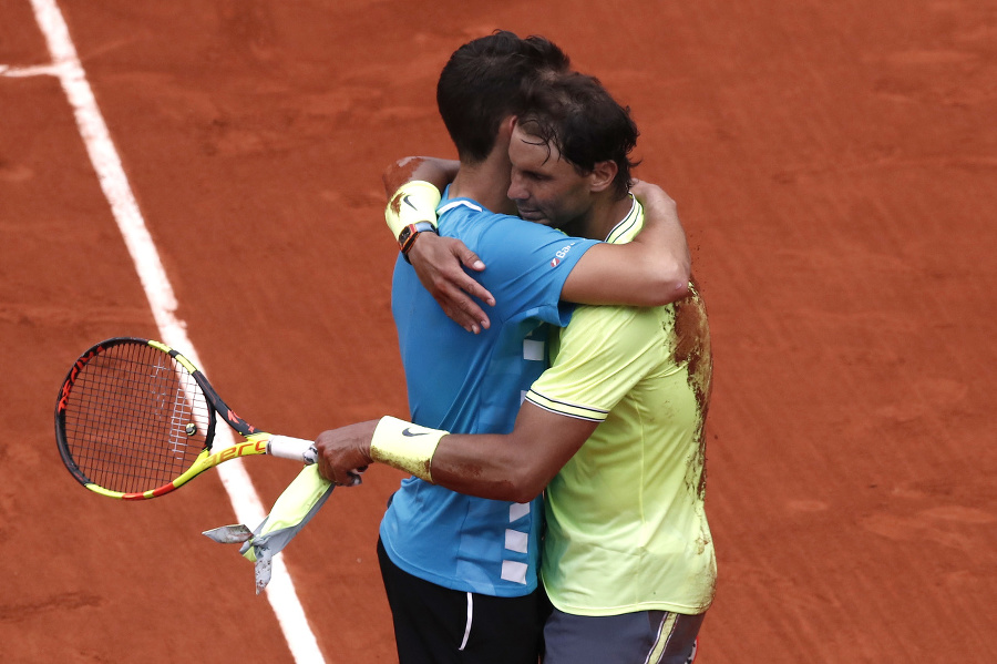 Nadal s porazeným finalistom