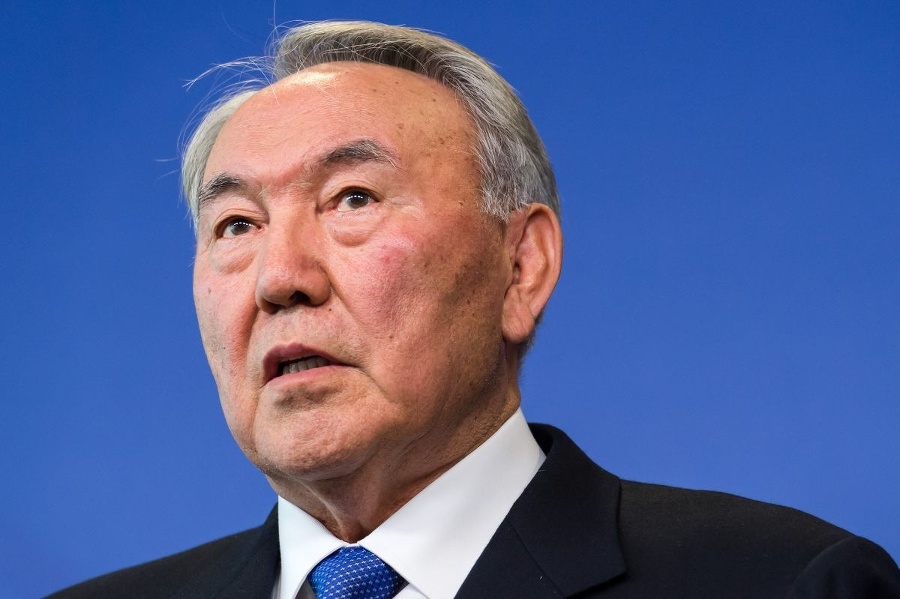 Prezident Kazachstanu Nursultan Nazarbajev.