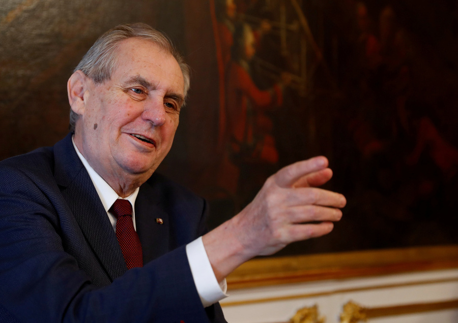 Český prezident Miloš Zeman