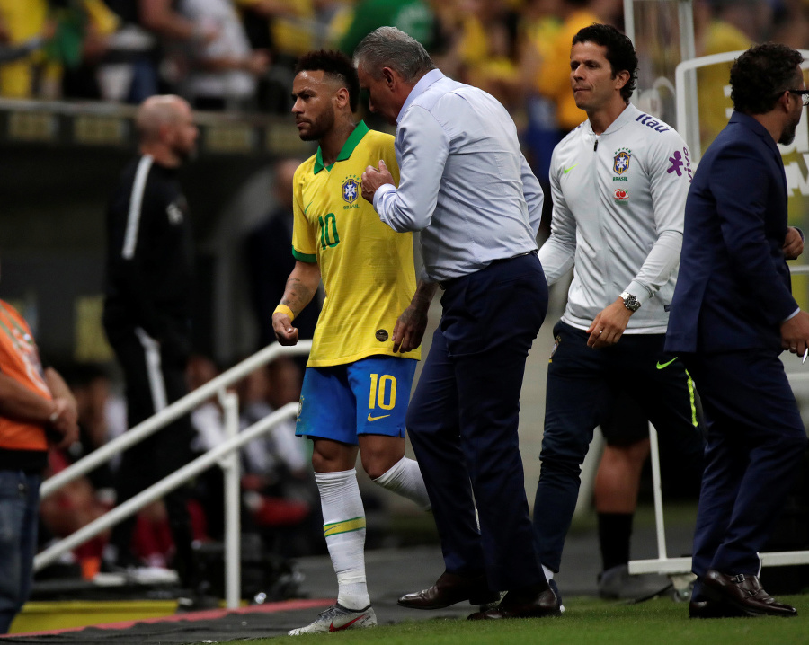 Brazílsky futbalista Neymar sa