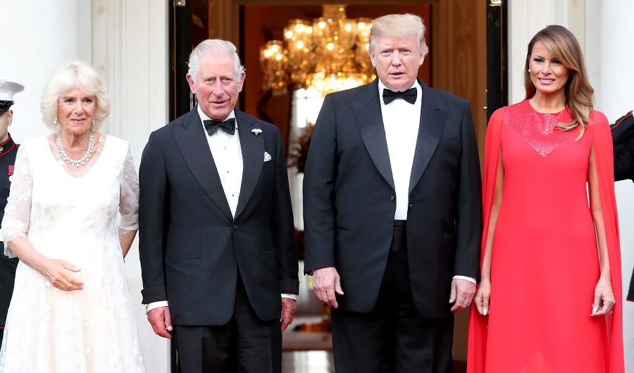 Trumpovci s princom Charlesom