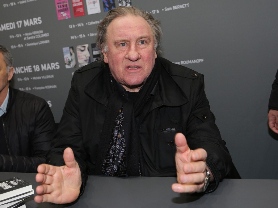 Francúzsky herec Gérard Depardieu