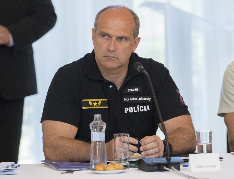 Exprezident Policajného zboru SR Milan Lučanský.