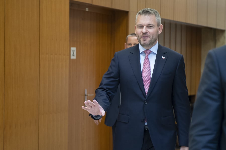 Predseda vlády Peter Pellegrini.