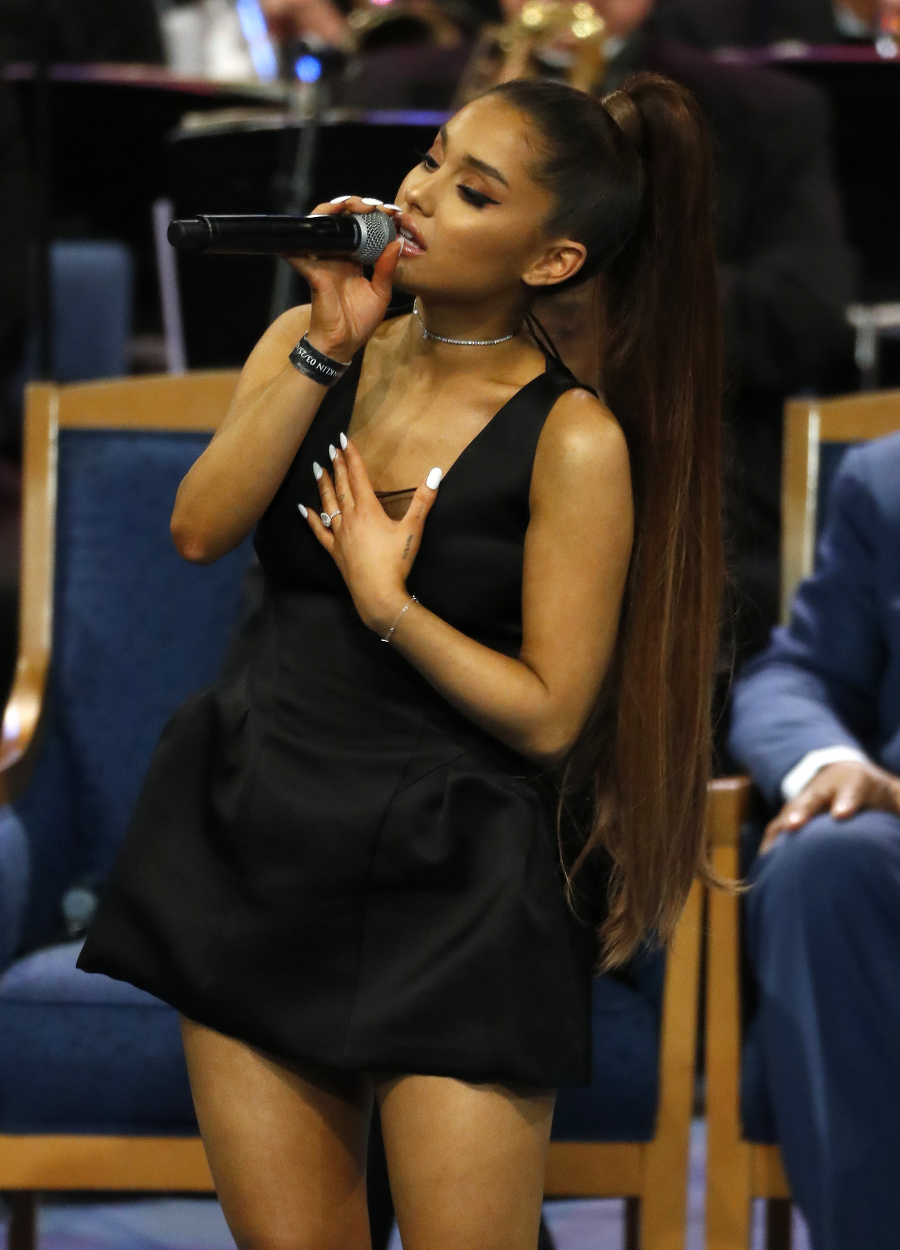 Speváčka Ariana Grande