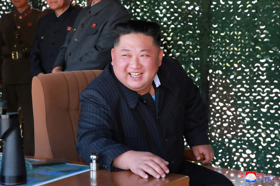 Vodca KĽDR Kim Čong-un.