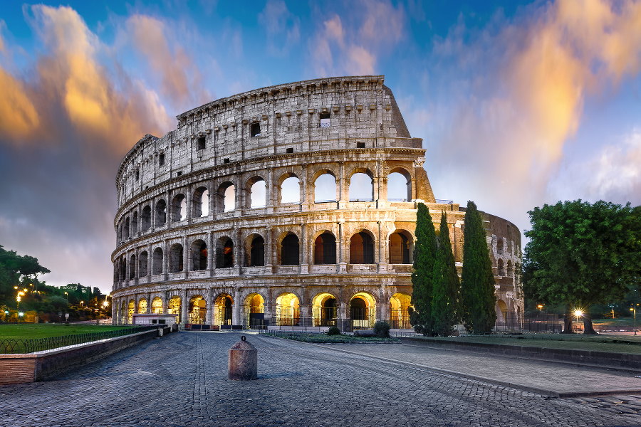 Colosseum in Rome at