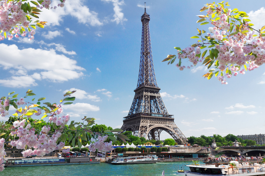 Eiffelová veža.