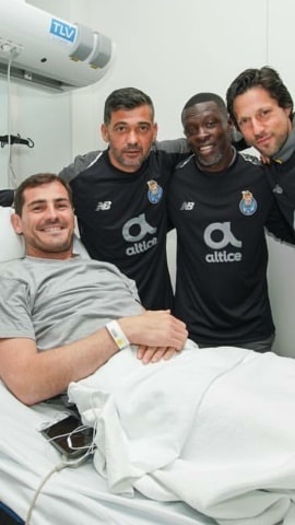 Ikera Casillasa prišli podporiť
