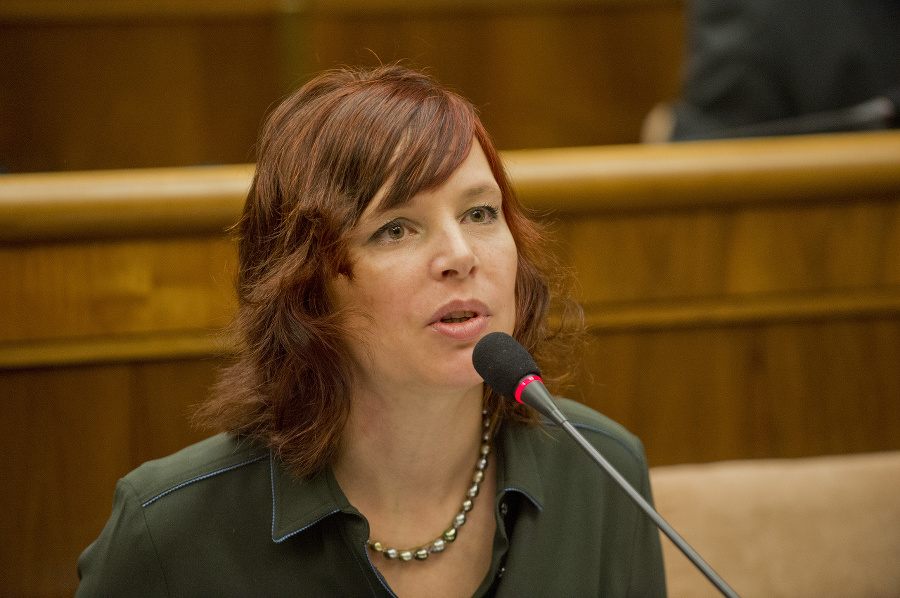 Opozičná poslankyňa Veronika Remišová