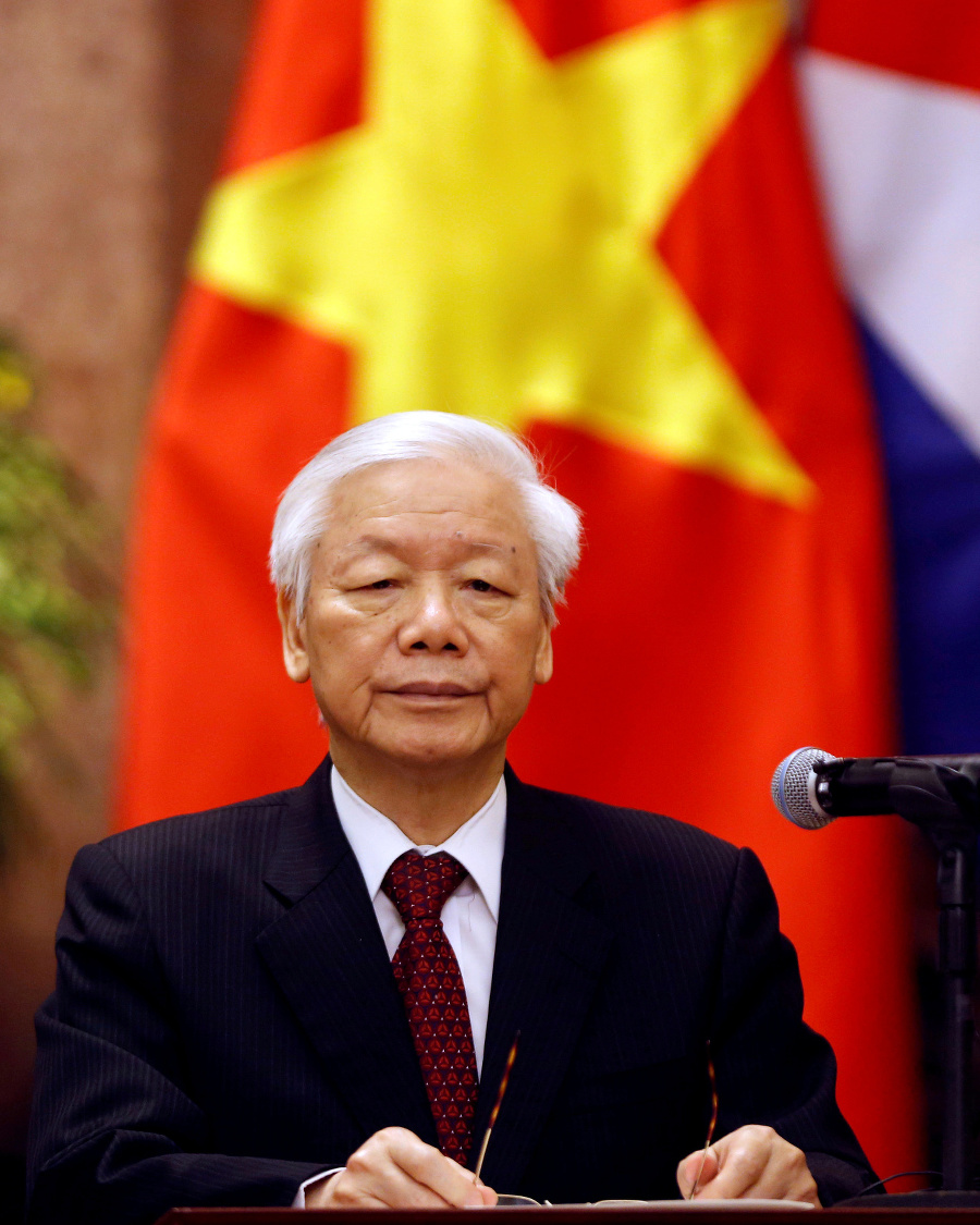 Vietnamský prezident Nguyen Phu