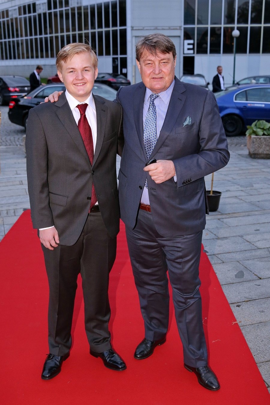 Ladislav Štaidl so synom