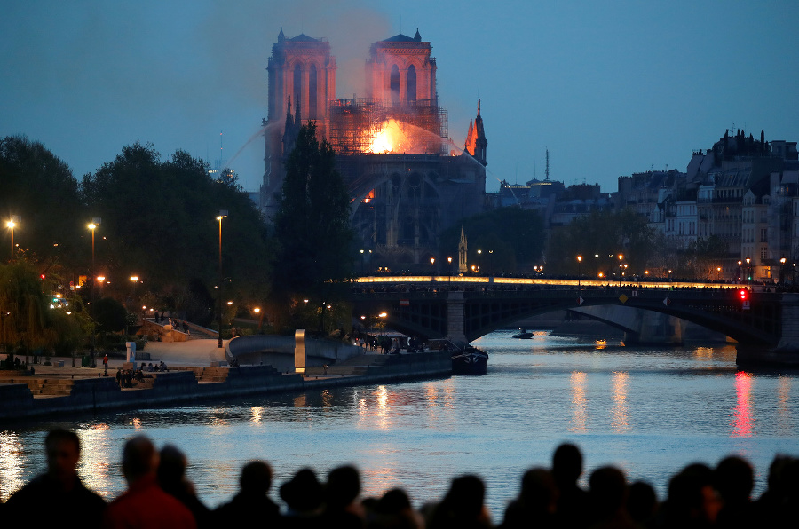 Požiar katedrály Notre Dame