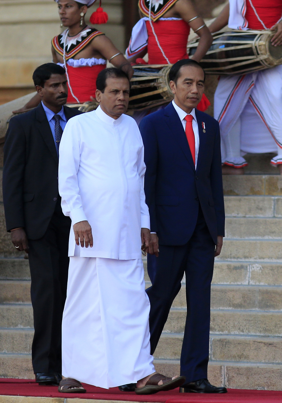 Srílanský prezident Maithripala Sirisena.