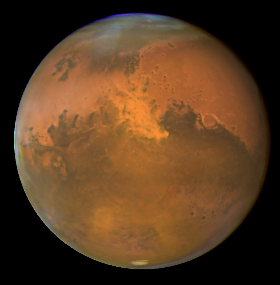 Planéta Mars. 