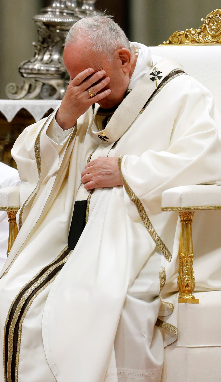 Pápež František slávil omšu