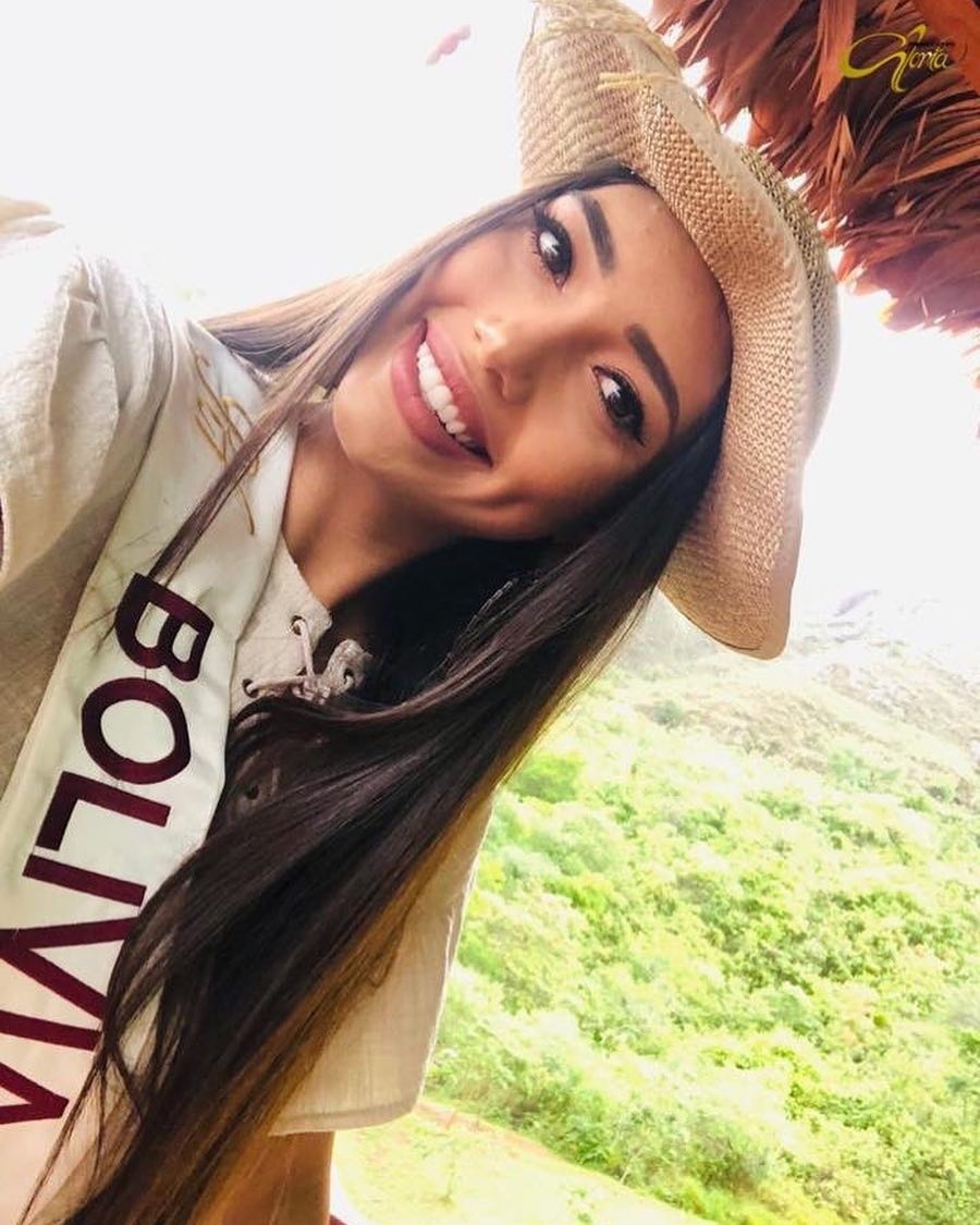 Nádherná Miss Bolívia.