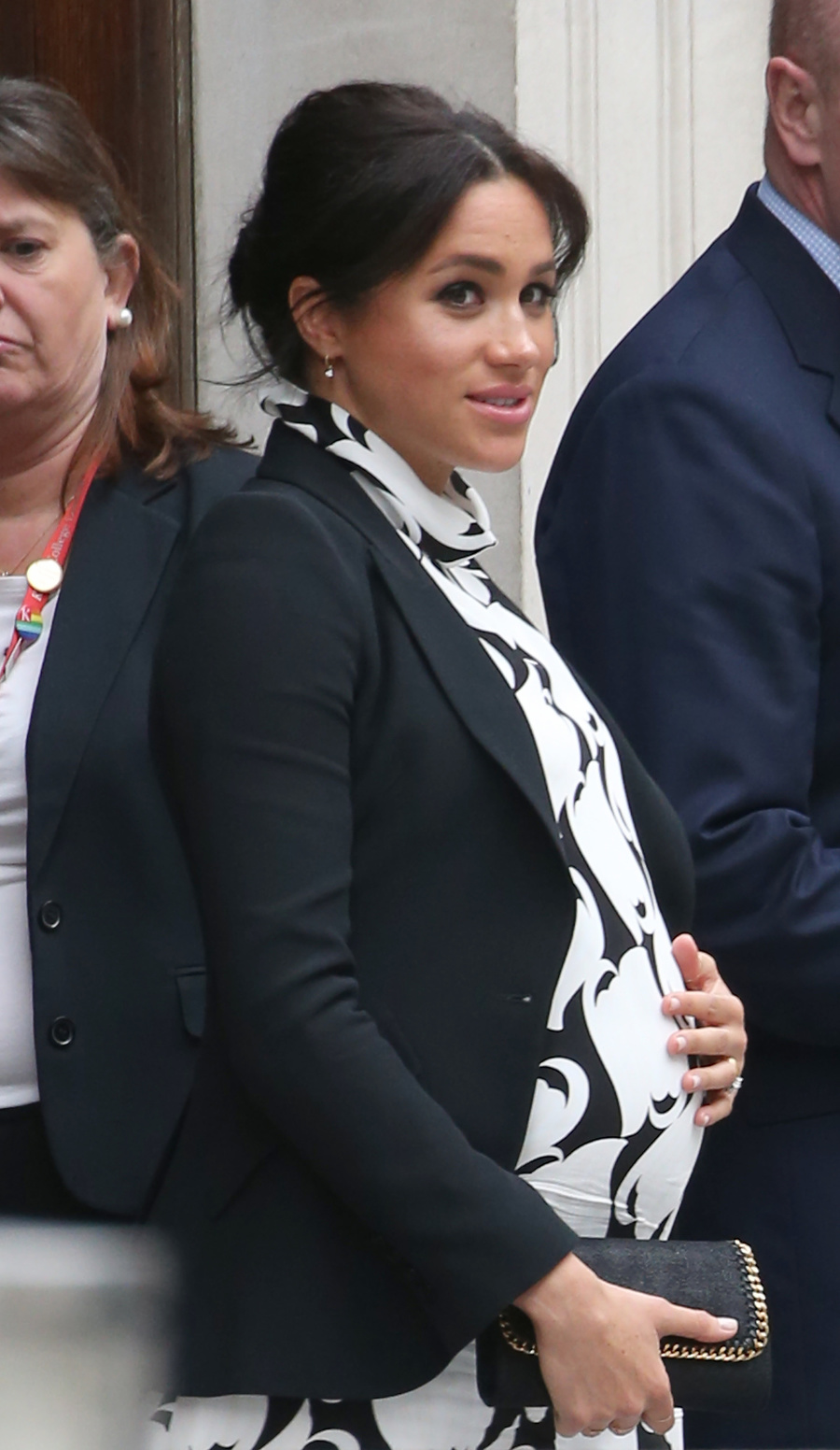 Vojvodkyňa Meghan počas tehotenstva.