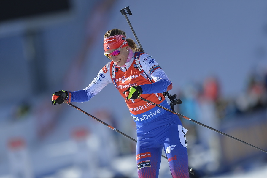 Olympionička Anastasia Kuzminová.
