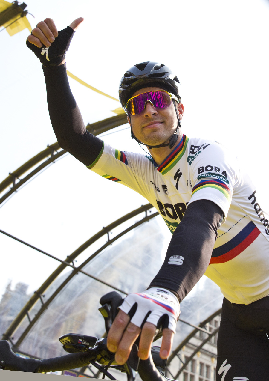 Peter Sagan na Okolo Flámska 2019.
