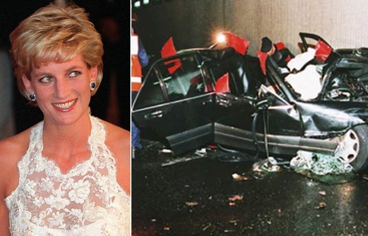 Diana zahynula pri nehode