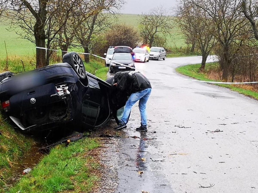 Auto zostalo po náraze