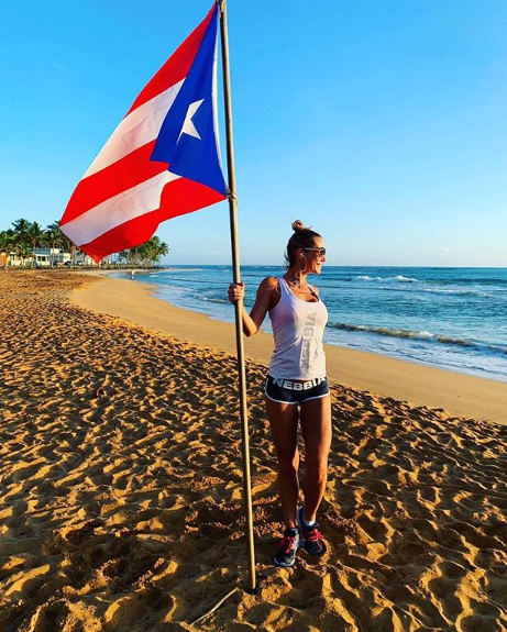 Erika Barkolová v Portoriku