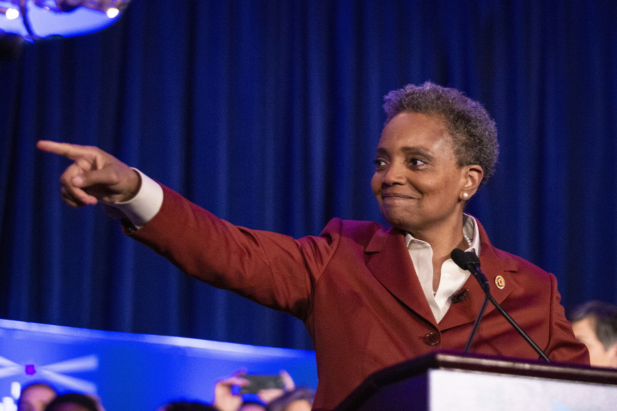 Lori Lightfootová.