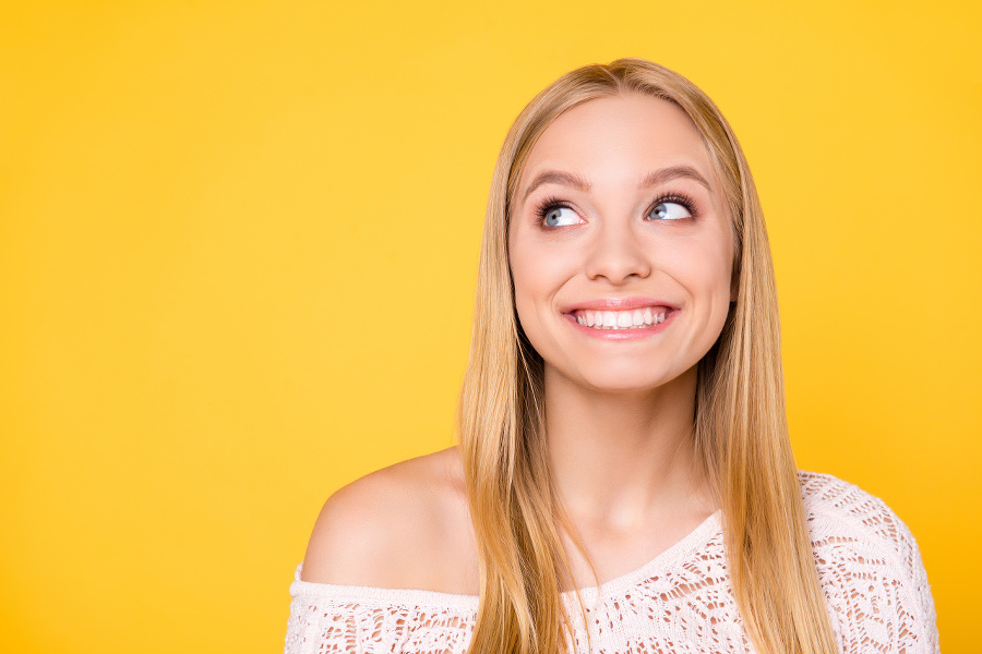 Portrait of cheerful toothy