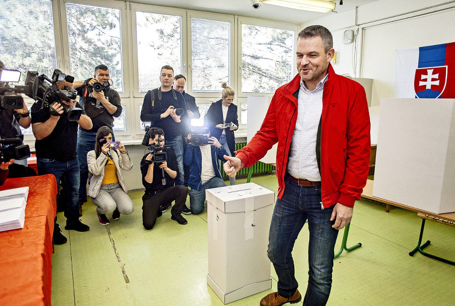 Pellegrini: Premiér prišiel voliť