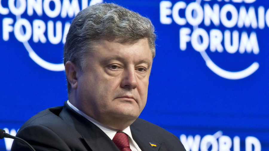 Ukrajinský prezident Petro Porošenko