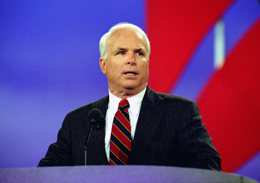 John McCain (†81).