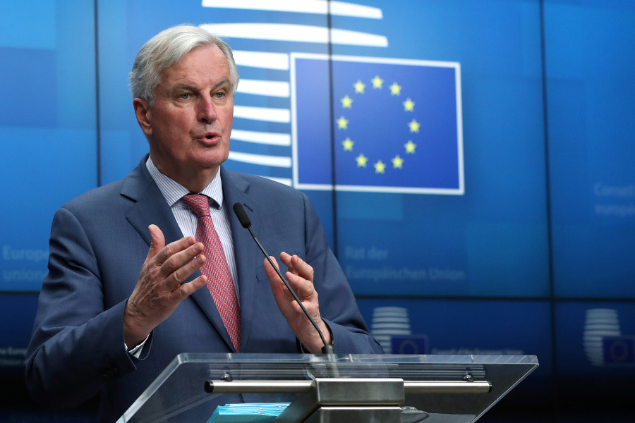 Michel Barnier, hlavný vyjednávač