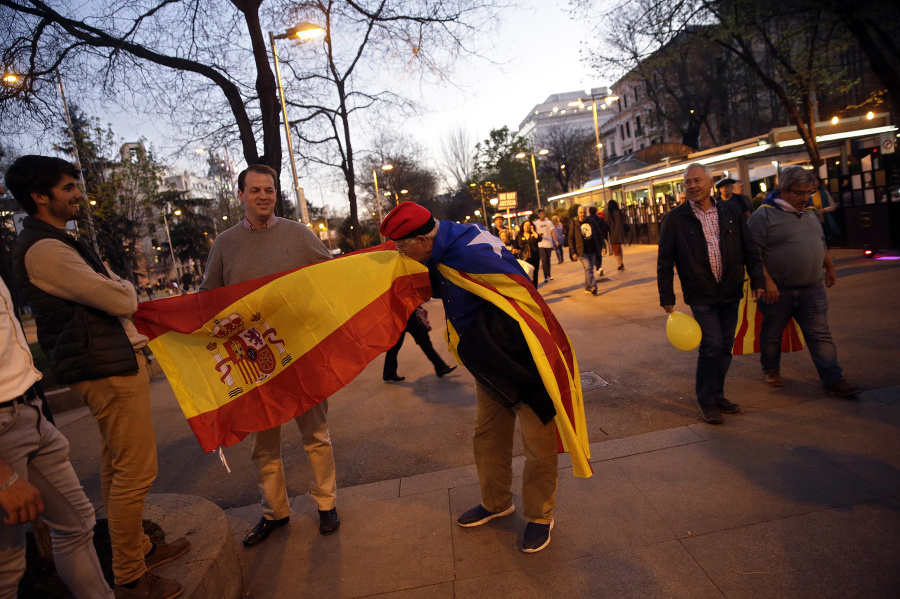 V Madride sa protestovalo