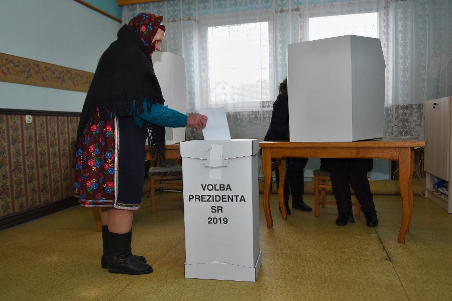 Voľby v obci Lendak.