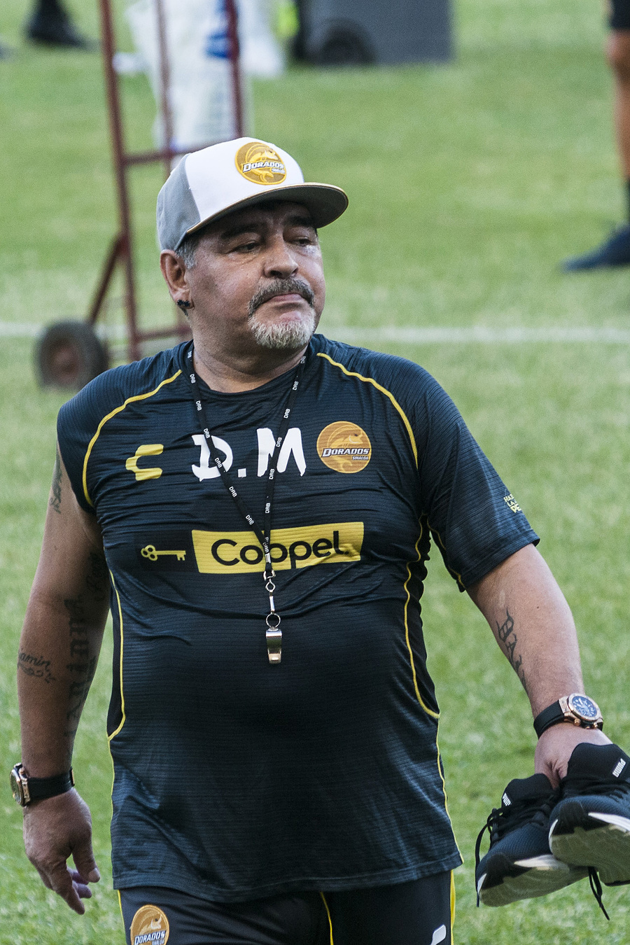 Maradona v novom pôsobisku.
